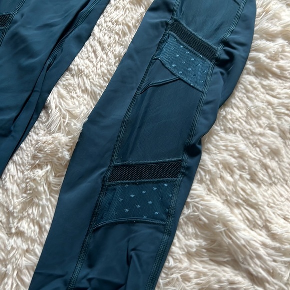 Lululemon athletica teal leggings size 10, no tags - Picture 6 of 16